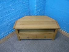 SOLID LIGHT OAK 1DRAWER CORNER