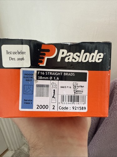 Paslode f16 straight brads - paslode,
