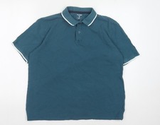 James Pringle Men's Blue Polo