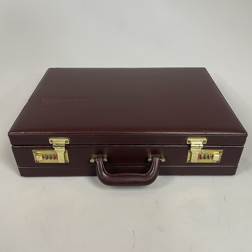 Vintage burgundy leather - vintage,