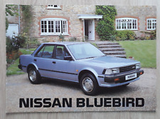 Nissan Bluebird Range Brochure