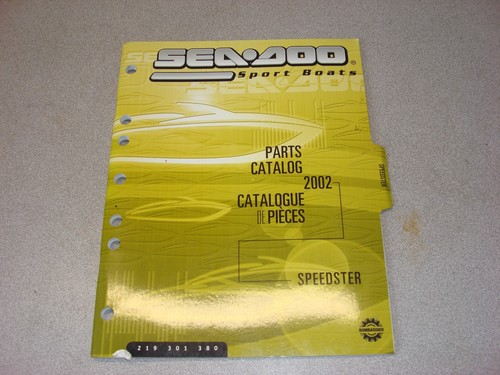 Sea doo parts book catalog - doo,