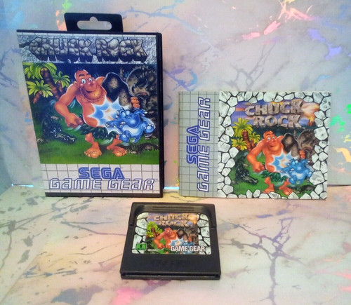 Sega game gear - chuck, rock