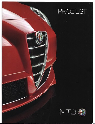 Alfa romeo mito - alfa, specifications