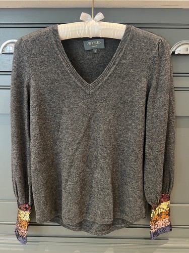Wyse wool cashmere grey neck - wyse,