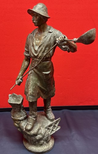 Vintage spelter working - vintage,