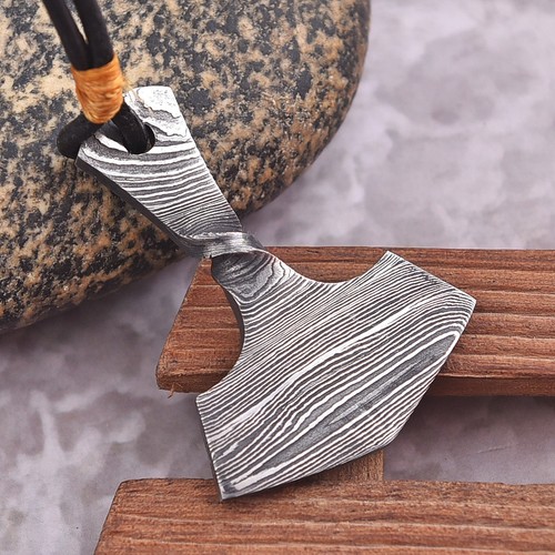 Viking style hammer necklace - style,