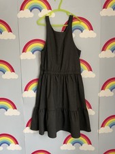 Girls Bnwot George Grey School Pinafore Dress Age 9-10 Years