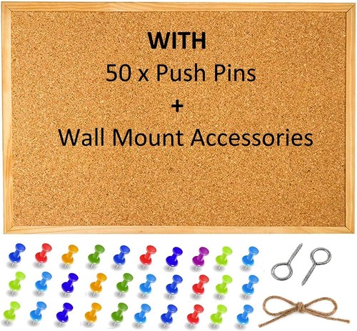 Large cork pin notice - pin,