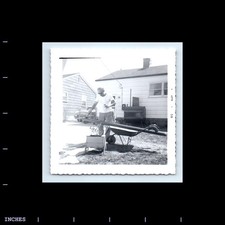 Old Square Photo MAN WITH