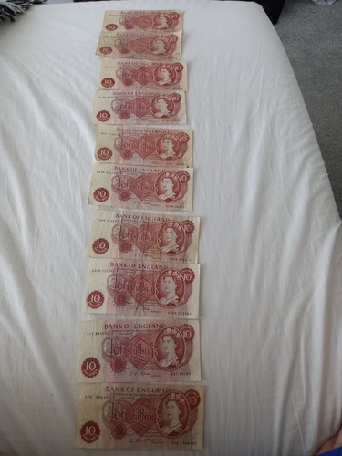 Ten shillings bank england - ten,