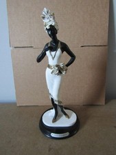 High Society Elegant African American Woman Ornament