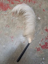 1920s Vintage Antique Feather Hand Fan