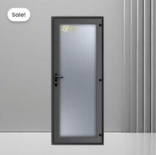 FULL PANEL BACK DOOR UPVC ANTHRACITE GREY EXTERIOR EXTERNAL PVCU PVC BRAND NEW