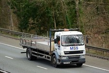 Truck Photo 12x8 - DAF LF - Morrisons Scaffolding Services Ltd - FJ05 XUK