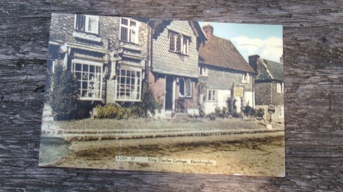 Vintage bletchingley postcard - vintage,