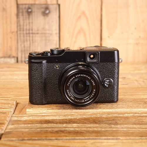 Used fuji x10 black - fuji, camera