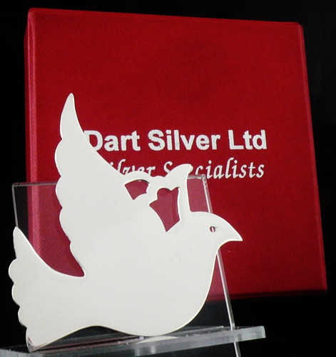New sterling silver dove - sterling,