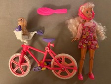Vintage Bicyclin' Stacie Doll Little Sister of Barbie 1996 Mattel