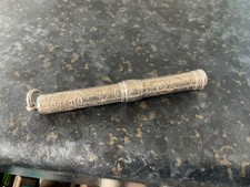 Vintage Solid Silver SAMPSON MORDEN - Port-Crayon Holder Slide Action