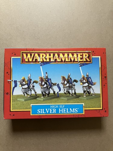 Warhammer high elves silver - warhammer,