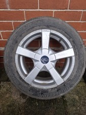 FORD  15 INCH ALLOY WHEEL & TYRE SINGLE FOX RACING 195/60/15  