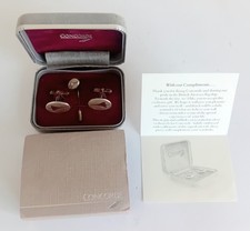 Concorde Silver Cufflinks and