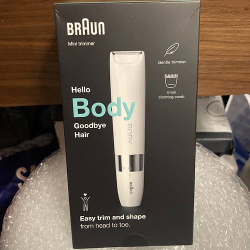 Braun mini body shaver - for, men
