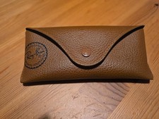 Ray-Ban Leather Case 6" X 2.5"
