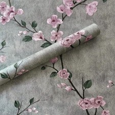 Floral Blossom Wallpaper Peel Stick Self Adhesive Vintage Wall Decor Roll