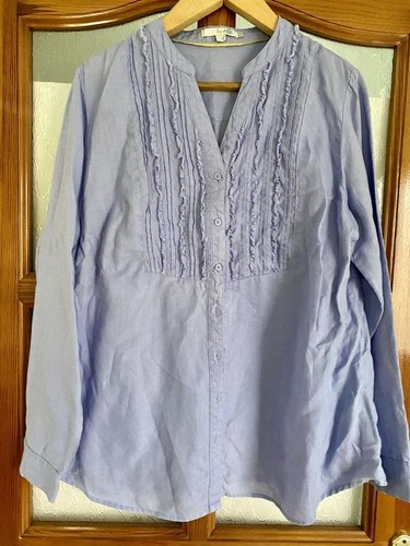 Women boden shirt lilac linen - shirt,