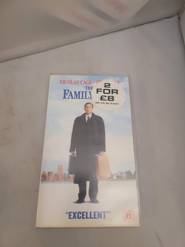 Vhs the family man nicolas - vhs,