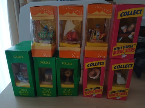 Tetley tea folk figures - folk,