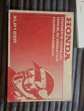 Honda 125 owners manual - honda, xl