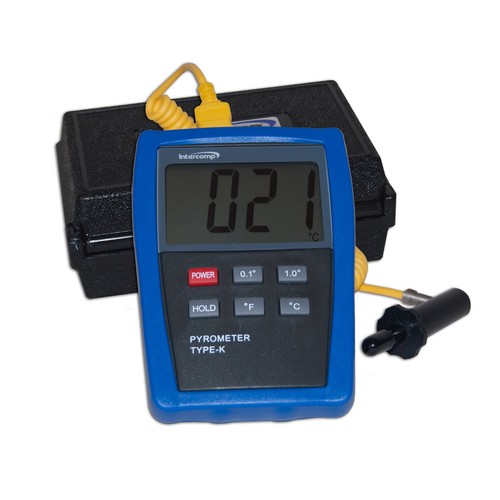 Intercomp deluxe temp gauge - intercomp,