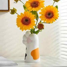 Cat Paw Themed Resin Vase or