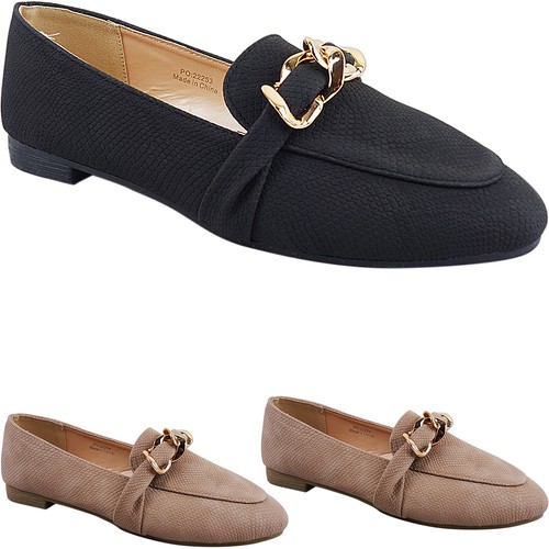 Womens ladies flats loafers - womens,