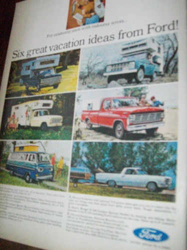 1967 ford camper large mag - 1967,