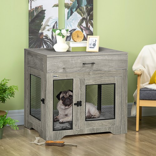 Double door dog kennel - dog,