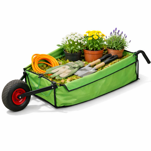 Folding wheelbarrow garden - folding,