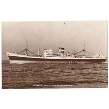SS CITY OF PHILADELPHIA Ellerman Lines Ship RP Postcard, Unused