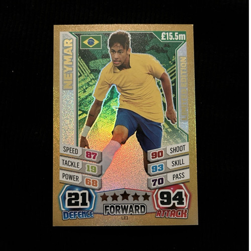 Topps match attax - match, neymar