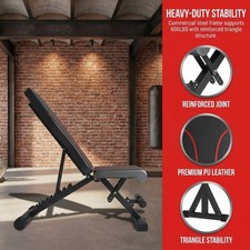 Adjustable Weight Gym Bench