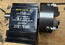 Taig  Micro Lathe 2 Model 4500 Spindle Head Four Jaw Chuck  See Pictures.