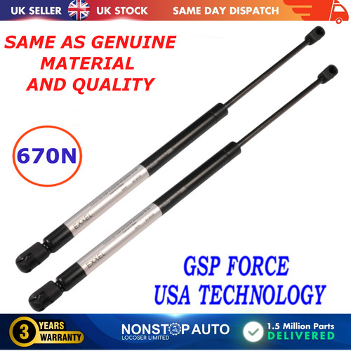 Rear tailgate gas struts - rear,