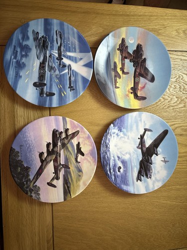 Royal worcester plane plates - worcester,