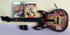 Xbox 360 Guitar Hero wireless