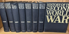 History of The Second World War Magazine Purnell Full Set in 8 Binders ID4502