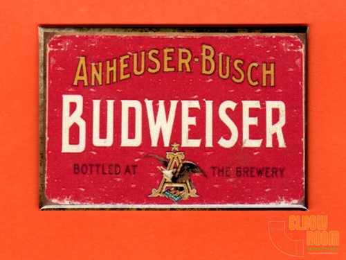 Vintage budweiser sign - vintage, 2x3"