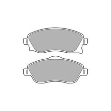 DELPHI LP1676 Brake Pad Set